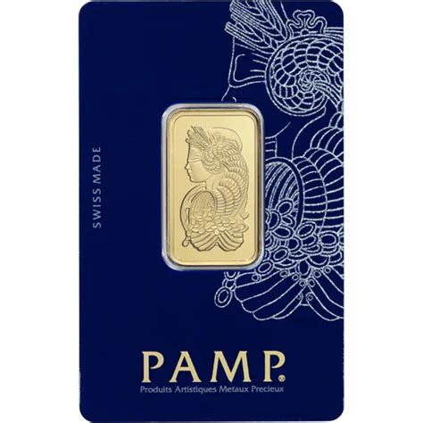 20 Gram Gold Bar Pamp Suisse Fortuna 9999 Fine In Sealed Assay