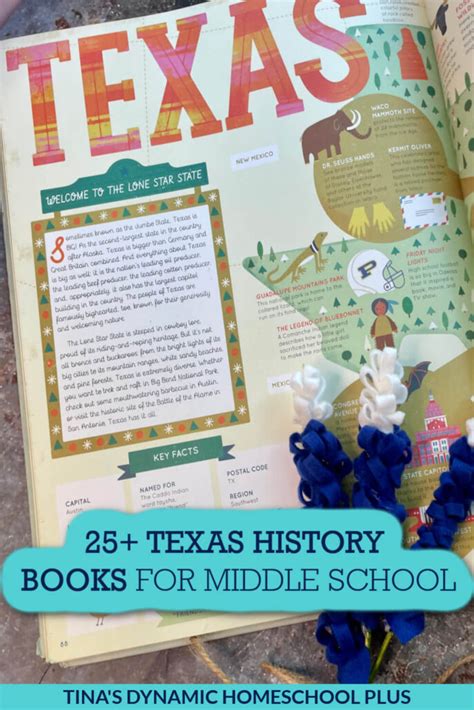 25 Texas History Books For Middle School For A Fun Unit Study