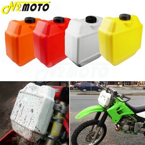 Motocross Dirt Bike Auxiliary Fuel Tanks 1 3 Gallon Off Road Gas Oil