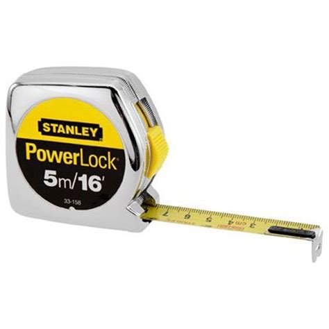 If you don't have any tools at home, and your going to buy one thing, be sure to buy a measuring tape. Starrett Exact KTX34-5M-N ABS Plastic Case Red Measuring Pocket Tape, Metric Graduation Style ...