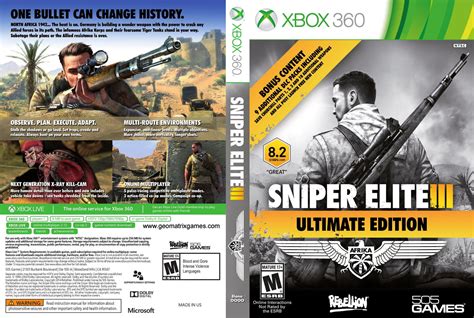 Sniper Elite 3 Ultimate Edition Xbox360 Xbox360 Bem Vindoa à