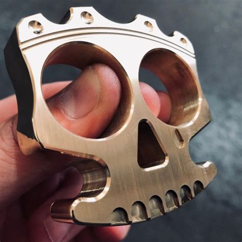 King Of Skulls Brass Diy Brass Knuckles Skull Brass Knuckles
