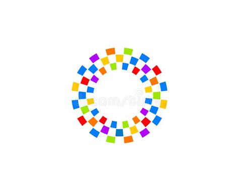 Abstract Circle Logo Template Stock Vector Illustration Of Design