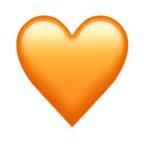 The orange heart emoji was added to the smileys & people category in 2017 as part of unicode 10.0 standard. Final 2017 Emoji List