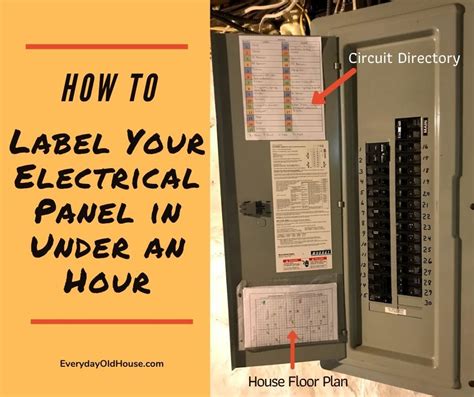Electrical panel label materials and design considerations. Pin on Emergency Preparedness