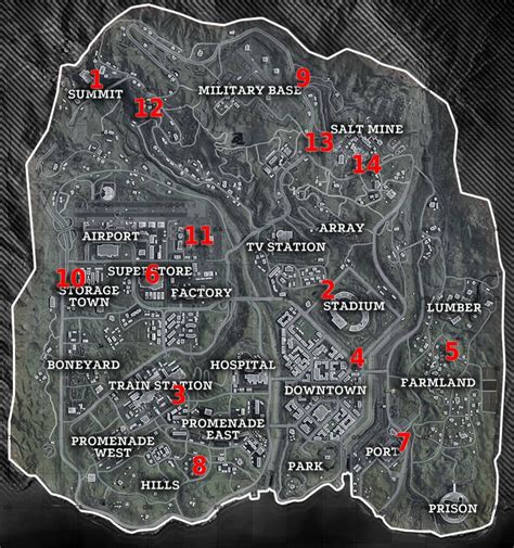 Uplink Station Warzone Location Map Where To Find Warzone Satellite