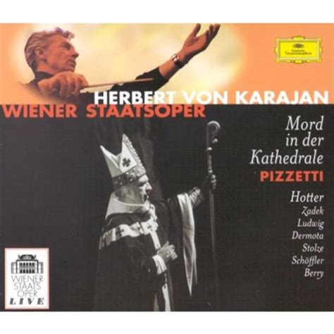 Ildebrando Pizzetti Herbert Von Karajan Vienna State Opera Hans