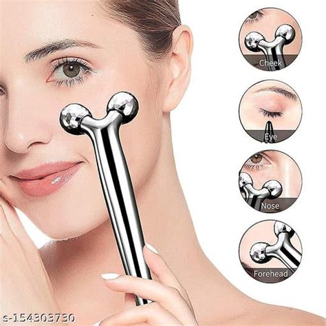 Y Shape Mini 3d Roller Massager 360 Rotate 3d Full Body Shape Massage For Face Lift Body