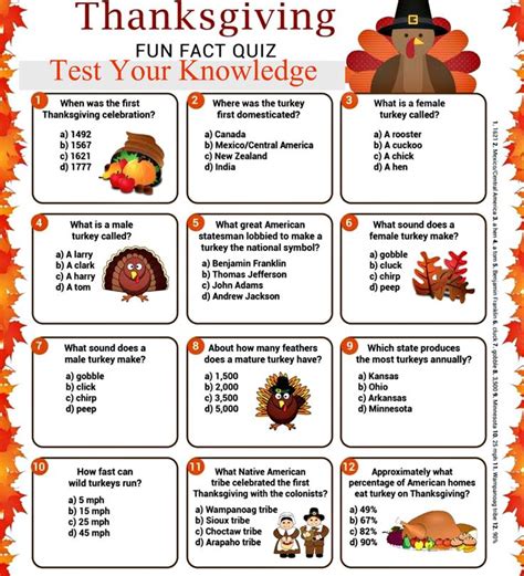 Happy Thanksgiving Trivia 2023 Thanksgiving Trivia Question And Answer