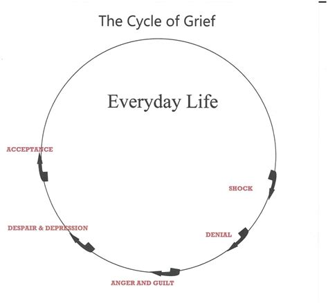 Grief Cycle Diagram Dolphin Hypnotherapy And Psychotherapy Practice