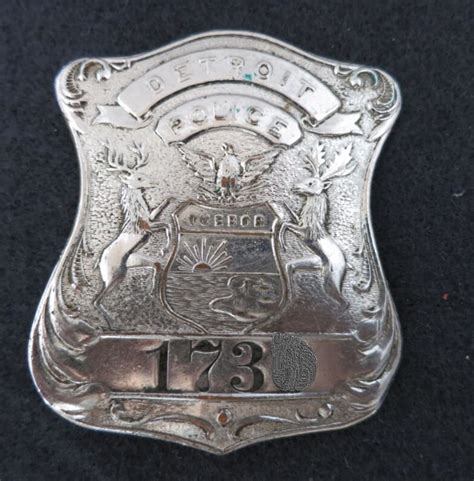 Michigan Police Badge For Sale Only 2 Left At 70