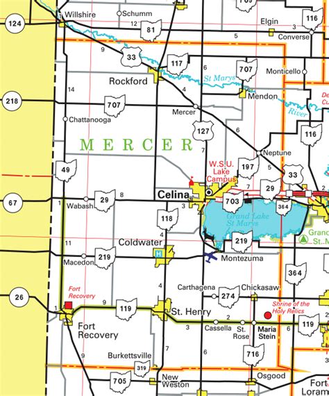 Mercer Counties Ohio United States County Information