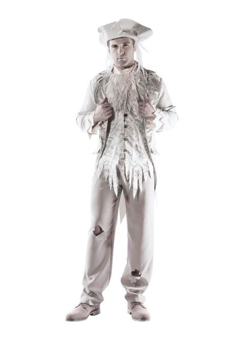Ghostly Gentleman Mens Costume Prestige Adult Costumes Ghost Halloween Costume Great