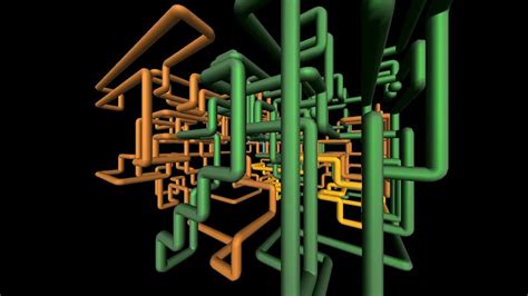 Windows 95 3d Pipes Screensaver Youtube