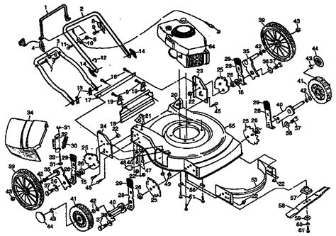 Operator's manual and parts list, device model. 28 Craftsman Mower Parts Diagram - Wiring Diagram List