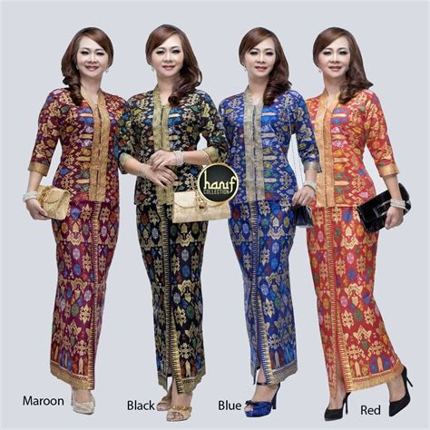 Model Baju Batik Wanita Pramugari Batik Gaun Fashion Wanita