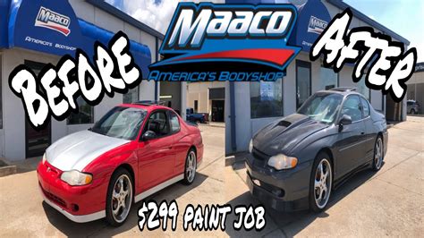 This is an affordable paint job; What Does A $299 Maaco Paint Job Really Look Like ? On A ...