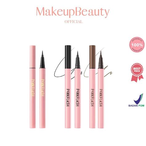 Jual Pinkflash Pf E Ohmyline Waterproof Easy Eyeliner Pen Anti Air