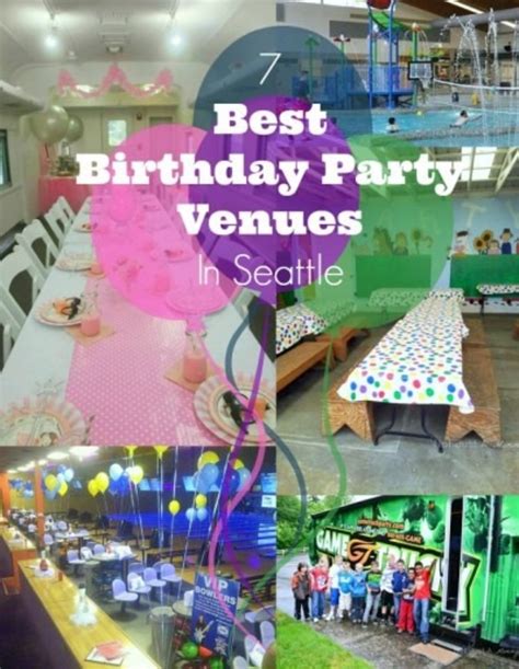 7 Best Birthday Party Venues In Seattle Todays Mama