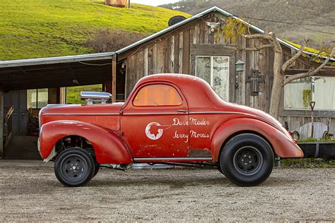 Hemi Powered 1941 Willys Coupe Is Survivor Of Gasser Wars Hot Rod Network