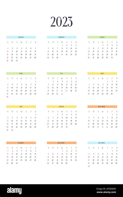 Calendario Mensual 2023 Para Rellenar Segun Imagesee