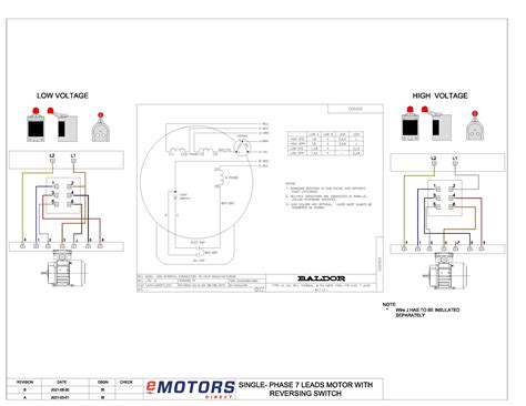 Drum Reversing Switch Wiring Diagrams Emotors Direct