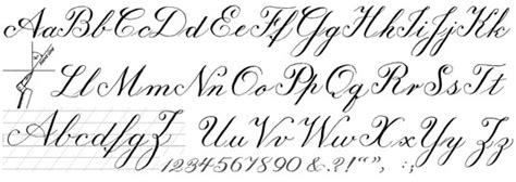 Sample Calligraphy Styles Dummies