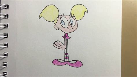 515 How To Draw Dee Dee From Dexters Laboratory Youtube