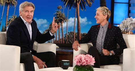 Harrison Ford Plays ‘heads Up With Ellen Watch Here Ellen