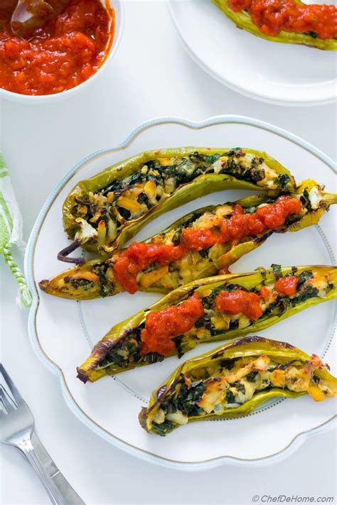 Stuffed Hatch Chile Peppers