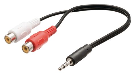 Cable Adaptador De Audio Jack Estéreo Macho De 35 Mm 2 Rca Hembra De