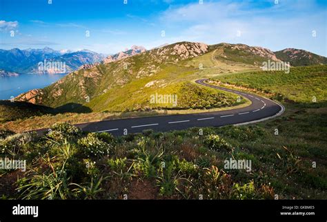 Trip Corsica Landscape Stock Photo Alamy