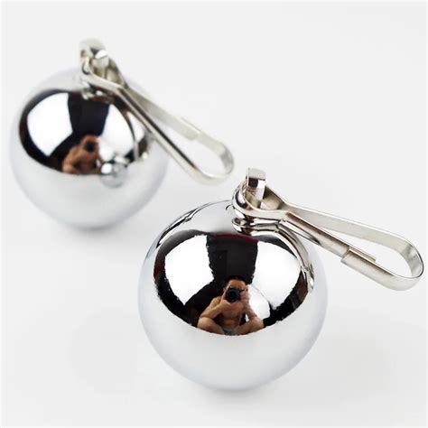 Buy 8oz Chrome Ball Weights Sex Toys For Adult Cbt Sex