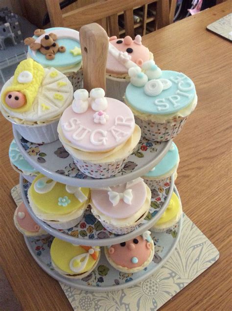 Pin by Caroline Purkiss on Baby Shower Cupcakes & Cookies | Baby shower cupcakes, Cupcake ...