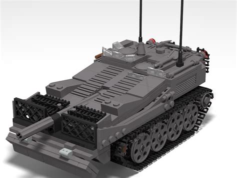 Lego Moc Strv 103 Tank By Gunsofbrickston Rebrickable Build With Lego