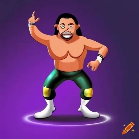 Cartoon Character Named Johnny The Wrestler On Craiyon
