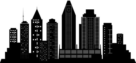 san diego silhouette skyline city silhouette png clip art png download 8000 3759 free