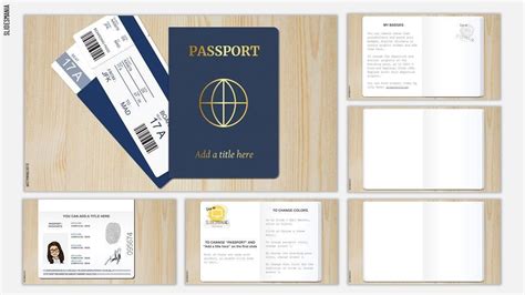 Downloadable Printable Passport Template Portal Tutorials
