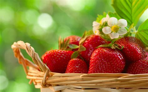 Food Strawberry Hd Wallpaper