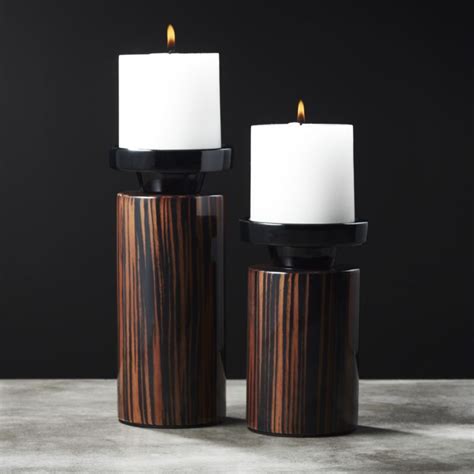 Free shipping on orders over $25 shipped by amazon. Shop Paz Wood Pillar Candle Holders. Hi-gloss black ...