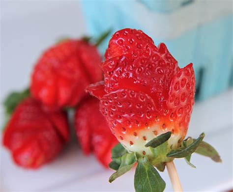 How To Make Easy Strawberry Roses Tutorial