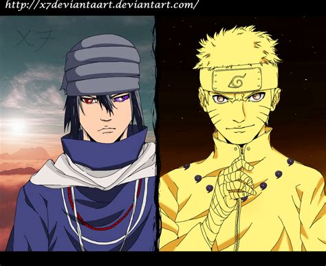 The Last Movie Naruto And Sasuke By X7deviantaart By