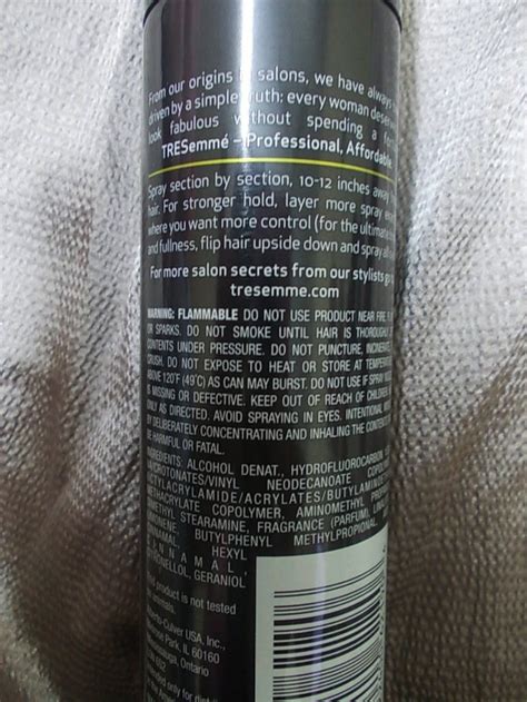 I have been using tresemme hair spa rejuvenation for quite a long time. TRESemme Tres Two Extra Hold Spray