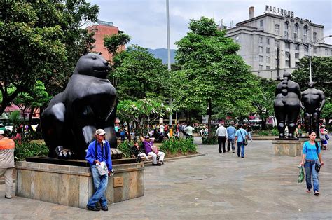 Plaza Botero In Medellin Photograph By Carlos Mora