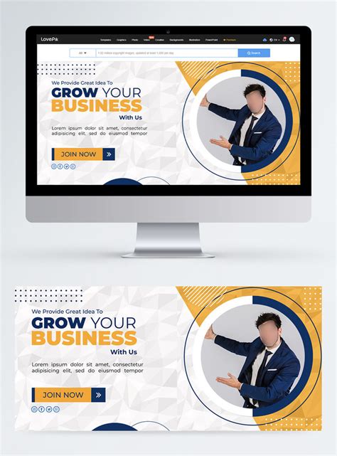 Professional Company Bussiness Web Banner Template Imagepicture Free