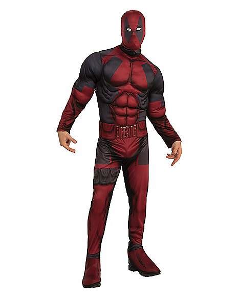Premium Marvel Deadpool Mens Costume Ubicaciondepersonascdmxgobmx