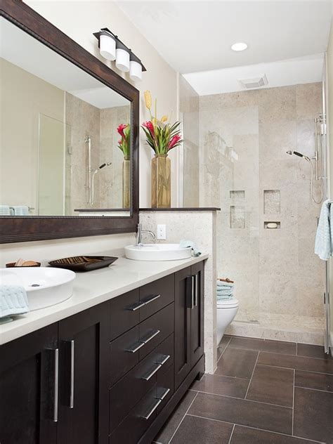 Do you think blue brown bathroom ideas seems great? 35 grey brown bathroom tiles ideas and pictures