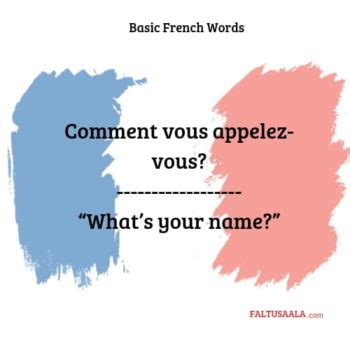 Basic French Words And Phrases Every Traveler Must Learn | Faltu Saala