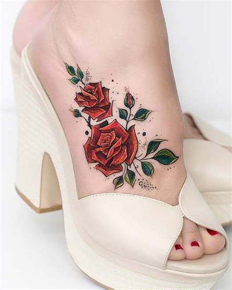 45 Awesome Foot Tattoos For Women Stayglam
