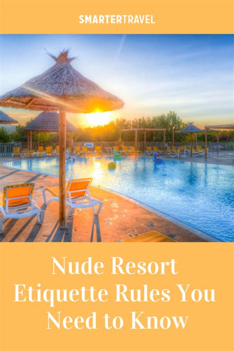 Nude Resort Etiquette Rules You Need To Know